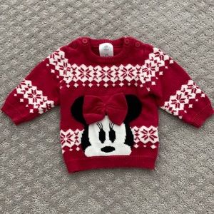 Minnie Mouse holiday sweater